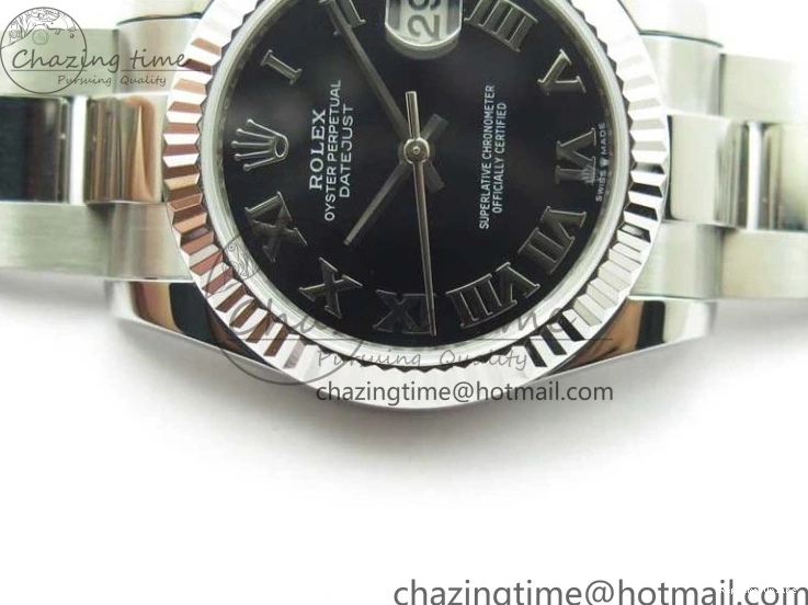 0411 Datejust 31mm 278271 SS BP Maker Best Edition Black Roman Dial on Oyster Bracelet SportInspired 2754